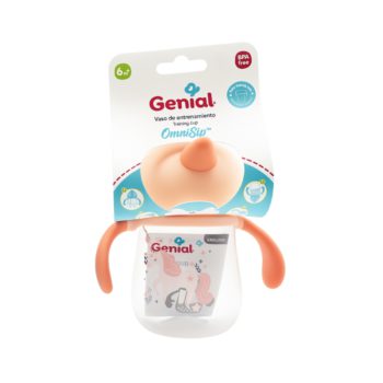 Genial Vaso De Entrenamiento Con Pajilla Pesada 240ml 8Oz
