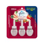 Glade Aromatizante Liquido Aceite Naturales Manzana Y Canela x 3 Repuestos Sc