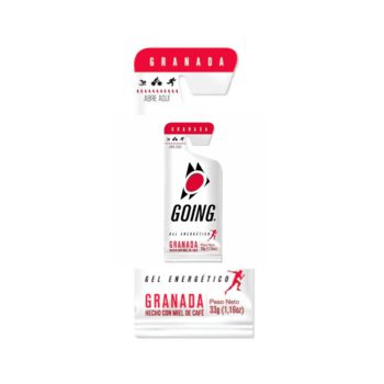 Going Gel Energetico Fresa granada 33gr Vegan