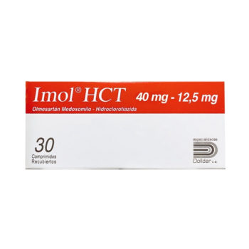 Imol Hct 40mg-12.5mg x 30Tab Olmesartan-Hidroclorotiazida Dollder