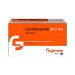 Levofloxacina 500mg x 10Tab Genven