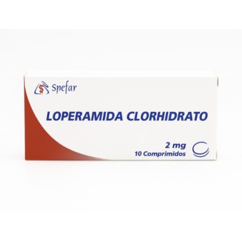Loperamida Clorhidrato 2mg x 10Tab Spefar