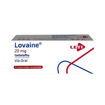Lovaine 20mg x 2Tab Tadalafilo Leti