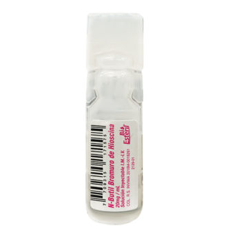 N-Butil Bromuro De Hioscina 20mg x 1 Amp I.V-I.M Bioesteril