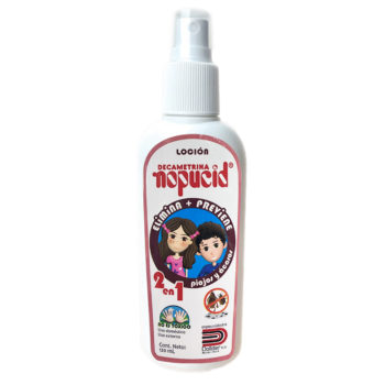 Nopucid Locion 2 En  1 Para Piojos 120ml Dollder