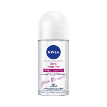 Nivea Desodorante Tono Natural Efecto Satin Roll-On 50mL