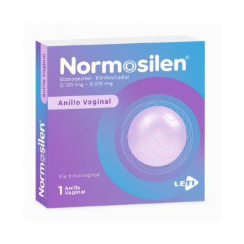 Normosilen Anillo Vaginal 0.120-0.015mg Etonogestrel/Etinilestradiol Leti