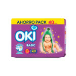 Pañal Oki Baby Basic Talla G 7-14Kg x 40Und