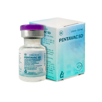 Pentavac Sd I.M x 1Amp Antidisferica-Tos Ferina-Hepatitis B-Influenza B