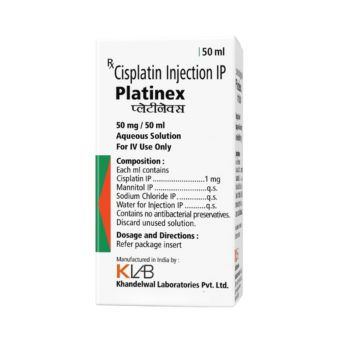 Platinex Amp I.V 50Mg 50mL Klab Cisplatino