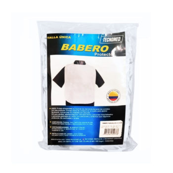 Tecnomed Babero Protector Talla Unica Blanco
