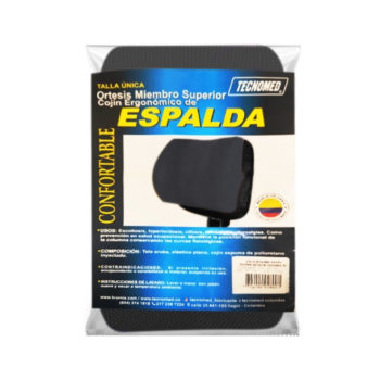 Tecnomed Cojin Ergonomico De Espalda Talla Unica