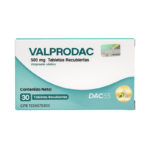 Valprodac 500mg x 30Tab Dac 55 Acido Valproico