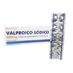 Valproico Sodico 500 mg x 10Tab Brix Medic Acido Valproico