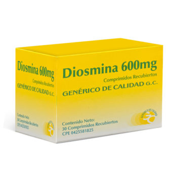 Diosmina 600Mg x 30Tab Generico De Calidad