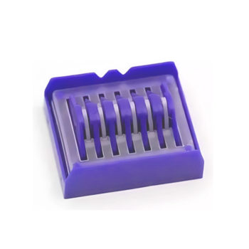 Hemolok- Clips De Polimero Talla L Weck Morado x 1 Cartucho