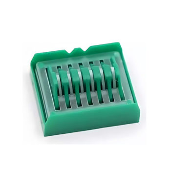 Hemolok- Clips De Polimero Talla ML Weck Verde x 1 Cartucho