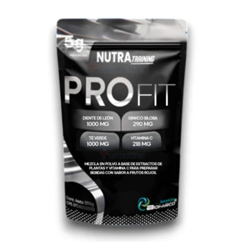 Nutra Training Pro Fit 200gr Diente De Leon-Gingko Biloba-Te Verde Biofarco