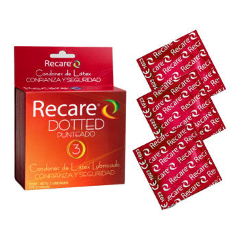 Preservativo Recare Punteado x 3Und