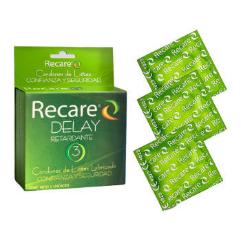 Preservativo Recare Retardante x 3Und
