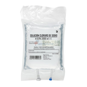 Solucion Cloruro De Sodio 0 9% I.V. 3000mL Bc group