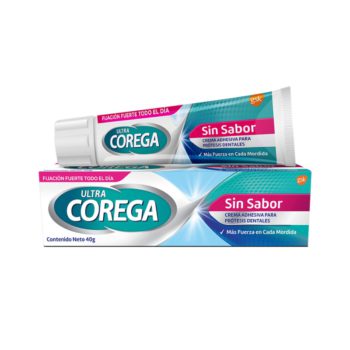 Corega Crema Adhesiva Para Protesis Dentales Sin Sabor 40gr