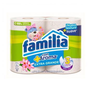 Familia Papel Higienico Extragrande x 4 Rollos