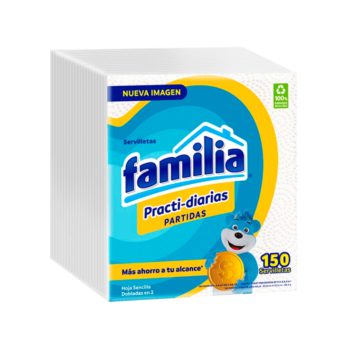 Familia Servilletas Practidiarias x 150und
