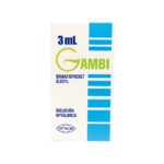 Gambi Sol Oft 0.03% 3mL Bimatoprost Oftalmi