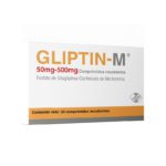 Gliptin-M 50-500Mg x 10Tab Sitagliptina-Metformina Vargas