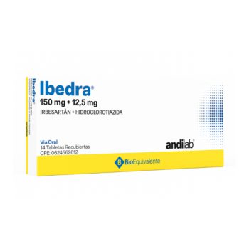 Ibedra 150-12.5Mg x 14Tab Irbesartan-Hidroclorotiazida Andilab