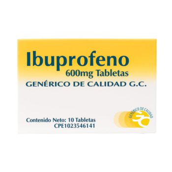 Ibuprofeno 600Mg x 10Tab Generico De Calidad Vargas