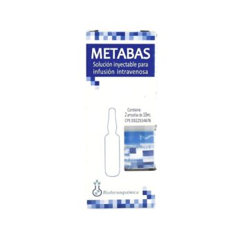 Metabas x 2 Amp 10mL Biotecnoquimica