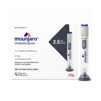 Mounjaro 2.5mg/0.5mL x 4 Jeringas Prellenadas Tirzepatide