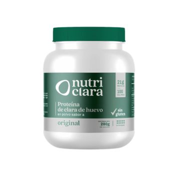 Proteína De Huevo Endulzado Sin Gluten Sabor Original 448gr
