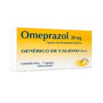 Omeprazol 20Mg x 7Caps Generico De Calidad Vargas