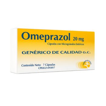 Omeprazol 20Mg x 7Caps Generico De Calidad Vargas