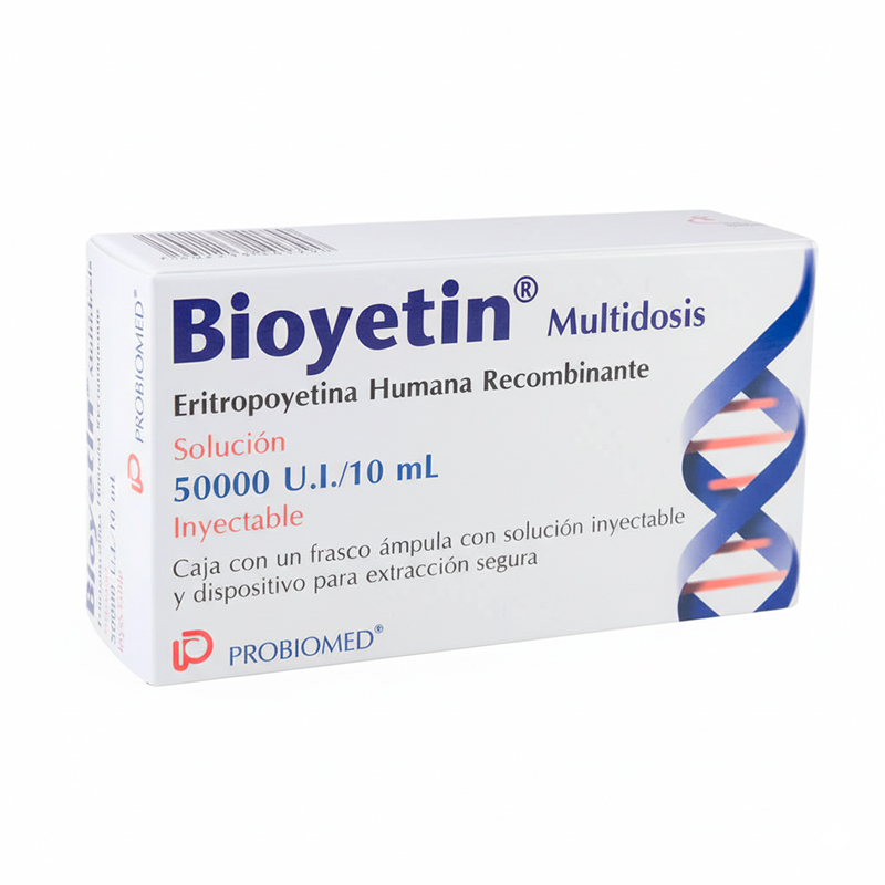 Bioyetin 50.000 Ui 10Ml x 1Amp Probiomed Eritropoyetina Cf