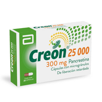 Creon 25000Iu-300Mg  x 20Cap  Pancreatina Abbott