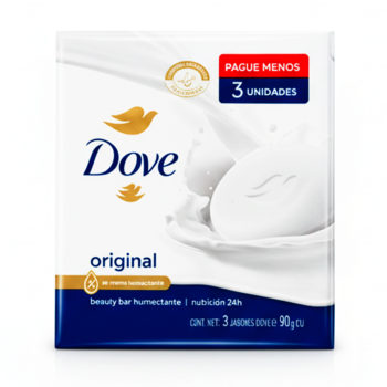 Dove Original Jabon En Barra Pack x 3Unid