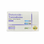 Dutasterida+Tamsulosina 0.5+0.4Mg x 30Tab Dac 55