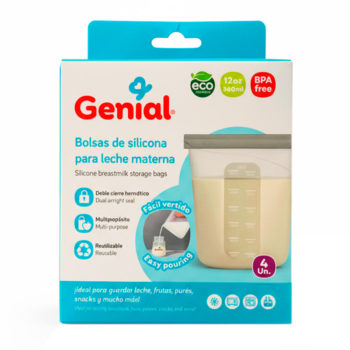 Genial Bolsa De Silicon Para Leche Materna