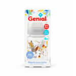 Genial Tetero Boca Ancha 0M+ 6Oz
