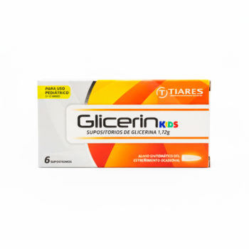 Glicerin Kids Supositorio Glicerina 1.72Gr  x 6Und Tiares