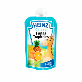Heinz Compota Flexy Frutas Tropicales 113Gr