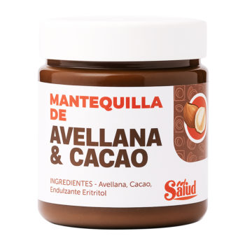 Mantequilla De Avellana Y Cacao 200Gr Dieta Salud Vegano