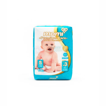 Momi Pañales Desechables Talla S 3-6Kg x 10Und