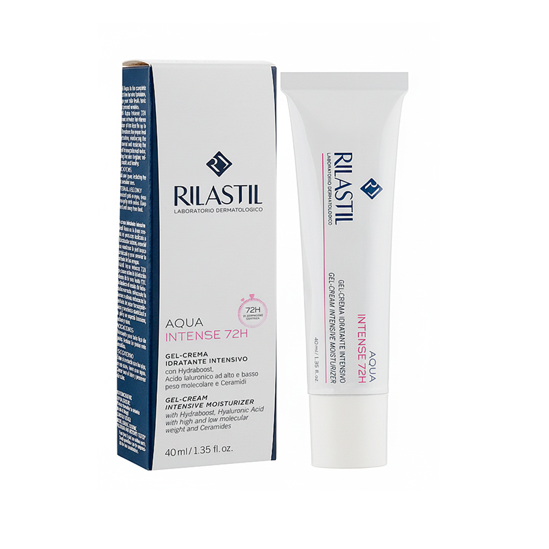 Rilastil Aqua Intense 72H Gel-Crema Hidratante Intensivo 40Ml