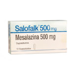 Salofalk 500Mg x 10 Supositorios Mesalazina