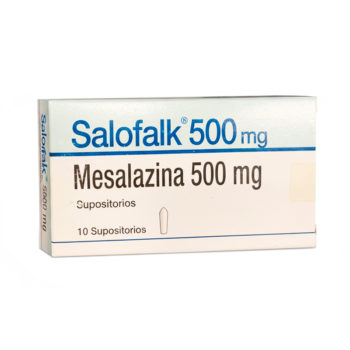 Salofalk 500Mg x 10 Supositorios Mesalazina